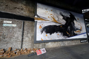 Ghost of Yotei advertisement photographed by London based photographer Jeff Gilbert commissioned for Playstation UK