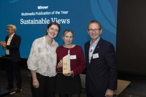 AVIVA Investors Sustainability Media Awards 2025 photographed by London based corporate photographer Jeff Gilbert