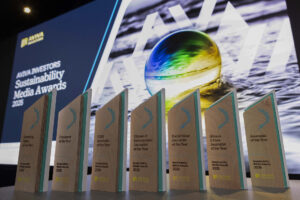 AVIVA Investors Sustainability Media Awards 2025 photographed by London based corporate photographer Jeff Gilbert